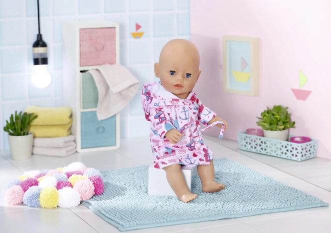 Badekåbe til babydukker BABY born 43 cm