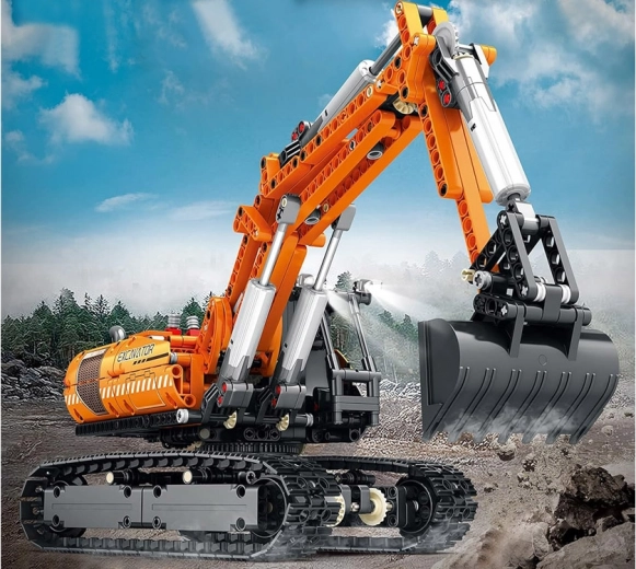 Realistisk mekanik i arm og skovl