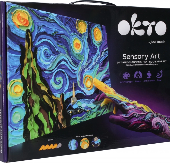 Okto Sensoty Art kreativ sæt Stjernenat 30 × 40 cm
