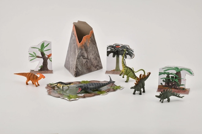 Adventkalender med dinosaurer