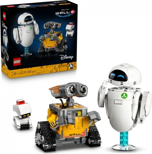 LEGO Disney Pixar WALL‑E og EVE – byggesæt for voksne (811 klodser)