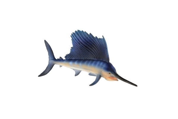 Almindelig sværdfisk zooted plast 16cm i pose