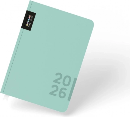 Ugentlig kalender 2026 Pastelini grøn A5