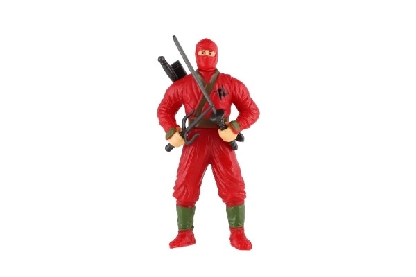 Ninja figur med tilbehør 10 cm