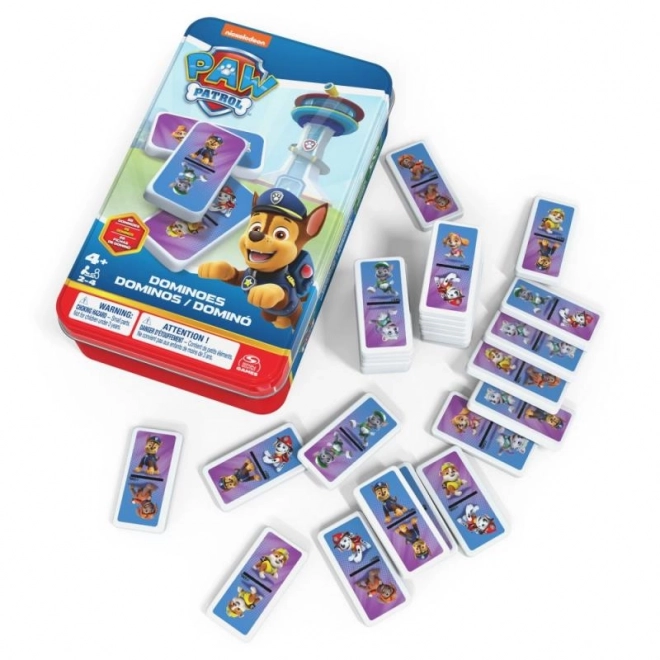 Domino Paw Patrol i metaldåse