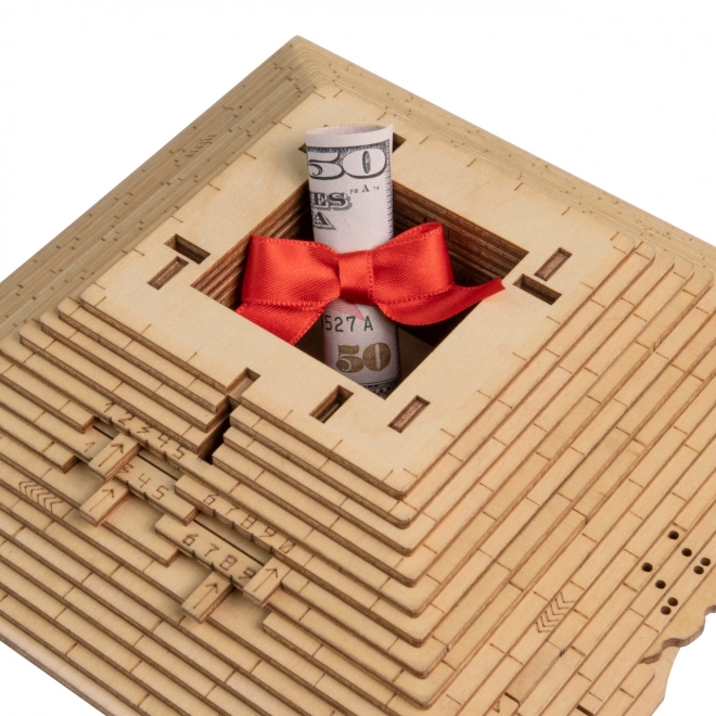 EscapeWelt 3D træ mekanisk gådespil Pyramide