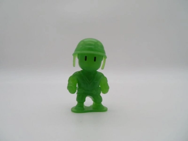 Gennemsigtig æske Stumble Guys med 3 figurer