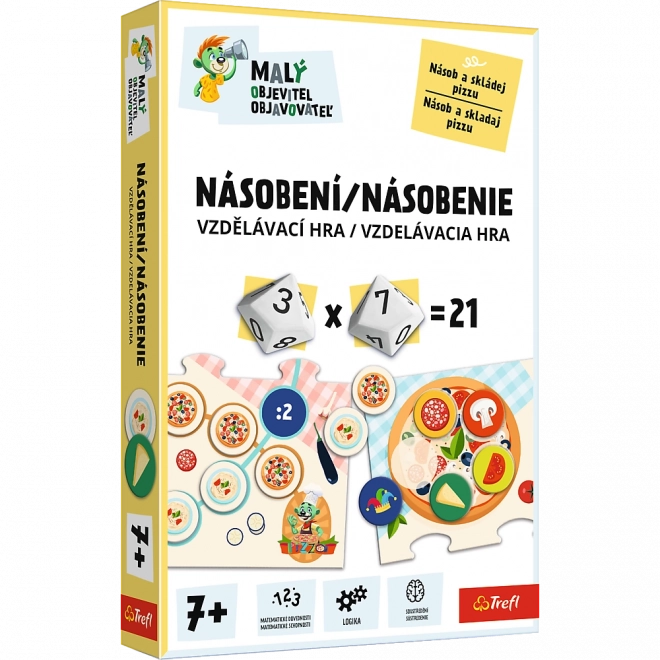 Didaktisk spil Lille opdagelsesrejsende – multiplikation