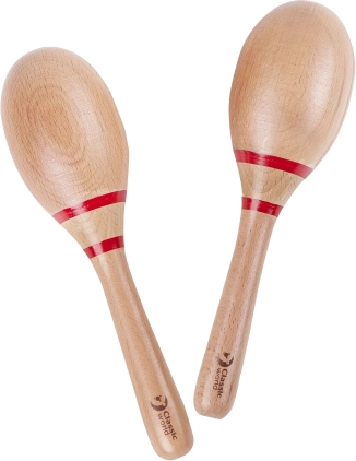 Træmaracas til børn CLASSIC WORLD