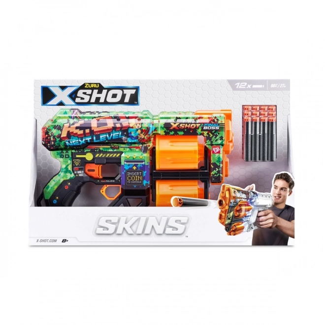 Afgangspistol X-Shot Skins Dread med 12 pile, version B