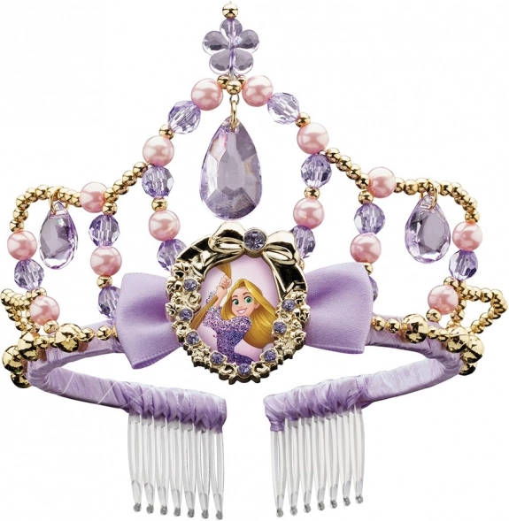 Smuk Rapunzel-prinsekrone til børn