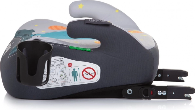 CHIPOLINO Siddepude Wing i-Size 125-150cm Isofix, Space Dino