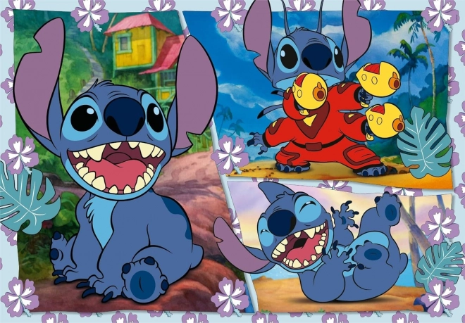 Puslespil 104 brikker MAXI Disney Stitch