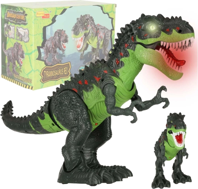 Elektronisk dinosaur T-REX grøn
