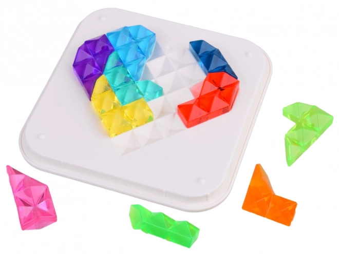 Farverig Diamant Puslespil