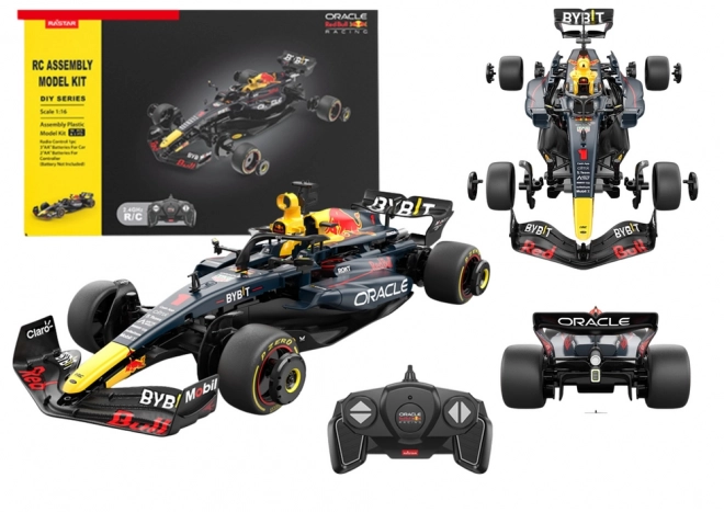 Rastar RC byggesæt 1:16 Red Bull F1 marineblå