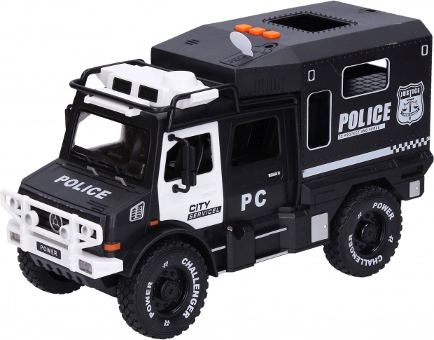Politibil med lyd- og lyseffekter 23 cm