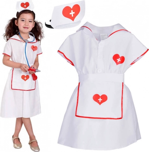 pigesygeplejerskekostume L/XL