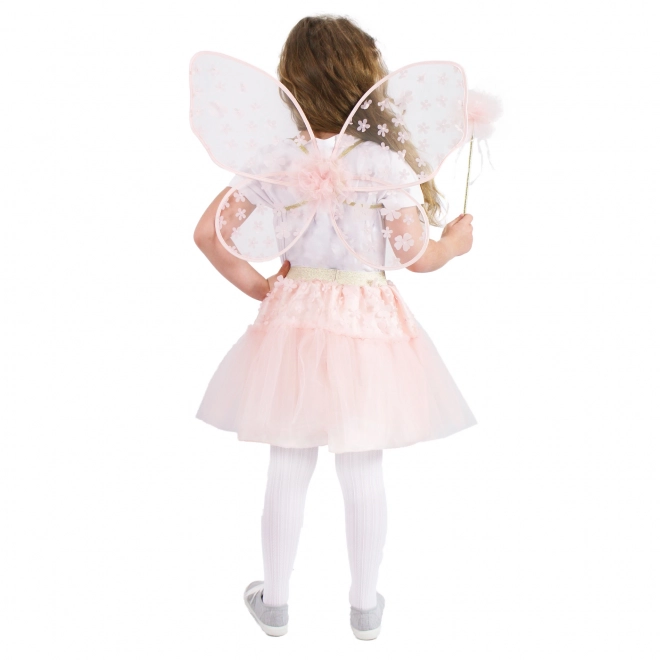 Børnekostume fe Rosalinde med tutu nederdel