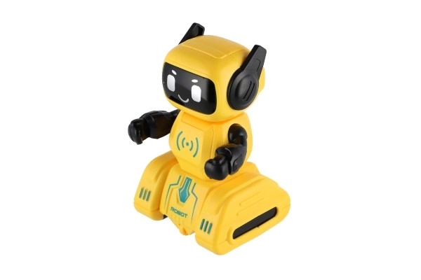 Robot på svinghjul plast 7x11cm