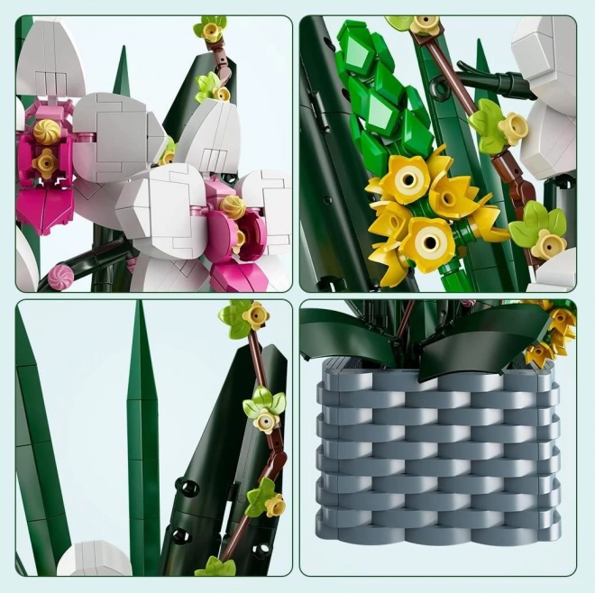 Byggesæt Blomster Mold King 1158 dele