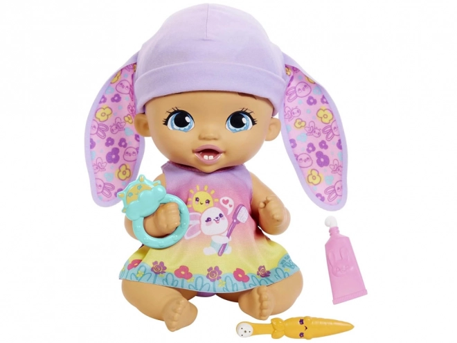 Dukke Min Have Baby Kanin Tandbørstning