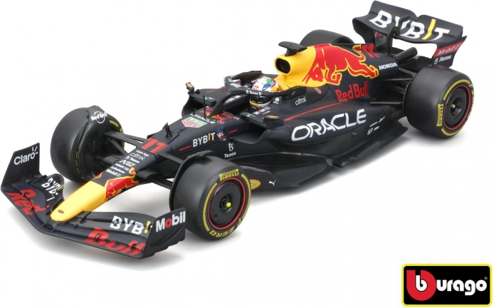 Metalmodel af Formel 1 ORACLE RED BULL RACING RB18 1:24 med Sergio Pérez