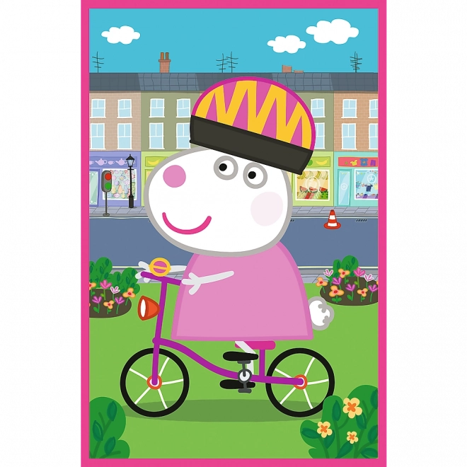 Puslespil 3x50 Peppa Pig - Styrken af venskab