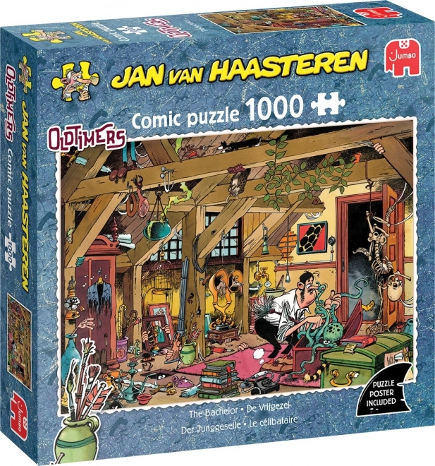 Puslespil Jan van Haasteren Evig ungkarl 1000 brikker