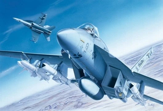 Plastikmodel F/A-18E Super Hornet