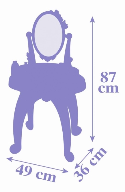 Frost Toiletbord 2-i-1 med stol