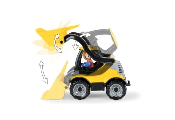 Auto Truckies læsser plast 20cm med figur i kasse 24m+