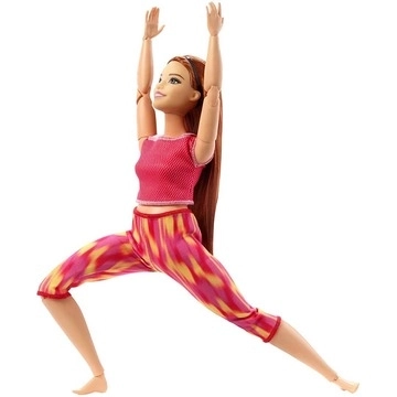 Barbie bevægelig dukke - 1 stk