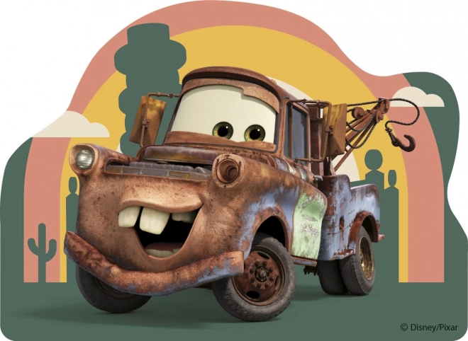Puslespil Disney Pixar Biler 4x54 brikker