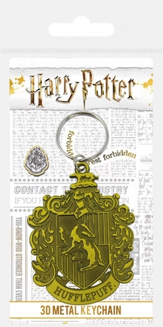 Metal-nøglering Harry Potter - Hufflepuff