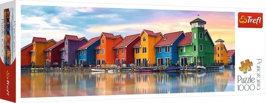 Panorama-puslespil 1000 brikker Groningen, Holland
