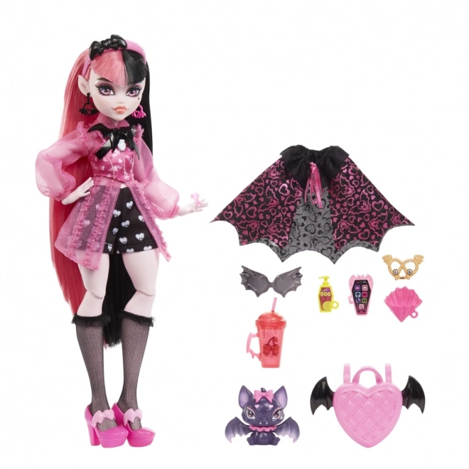Monster High dukke med tilbehør