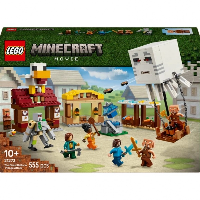 LEGO Minecraft 21273 Angreb af ghastballonen på landsbyen