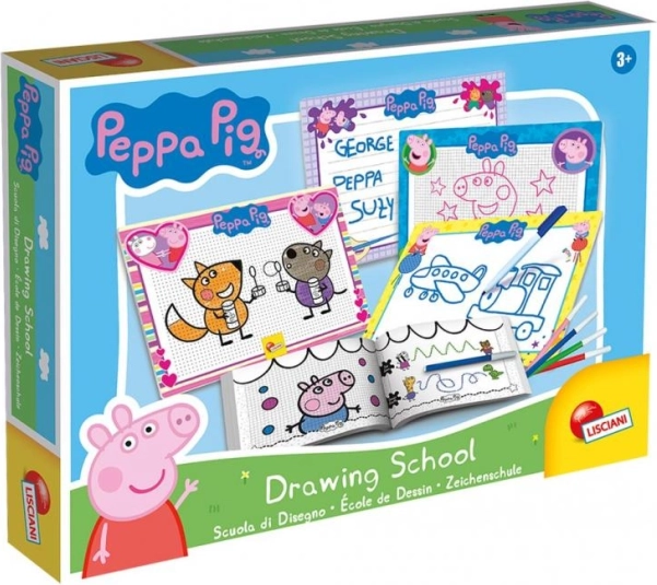 Peppa Pig læringssæt til tegning
