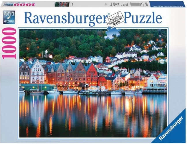 Puslespil Ravensburger Bergen Norge 1000 brikker