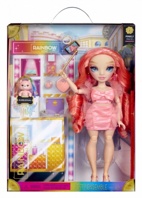 Rainbow High Nye Venner Mode-dukke - Pinkly Paige Pink