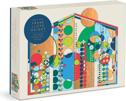 formet foliepuslespil Frank Lloyd Wright – Midway Mural, 750 brikker