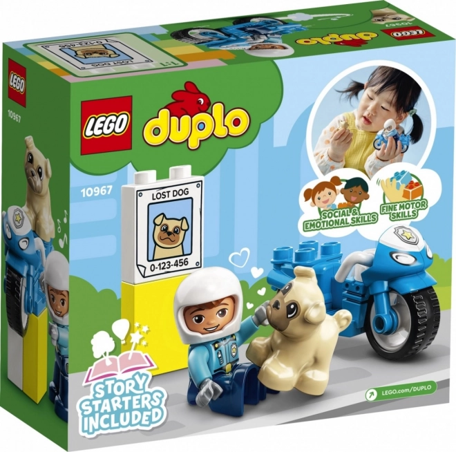 LEGO Duplo 10967 Politimotorcykel