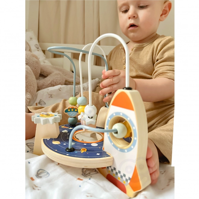 Træ raketsløjfe fra Tooky Toy