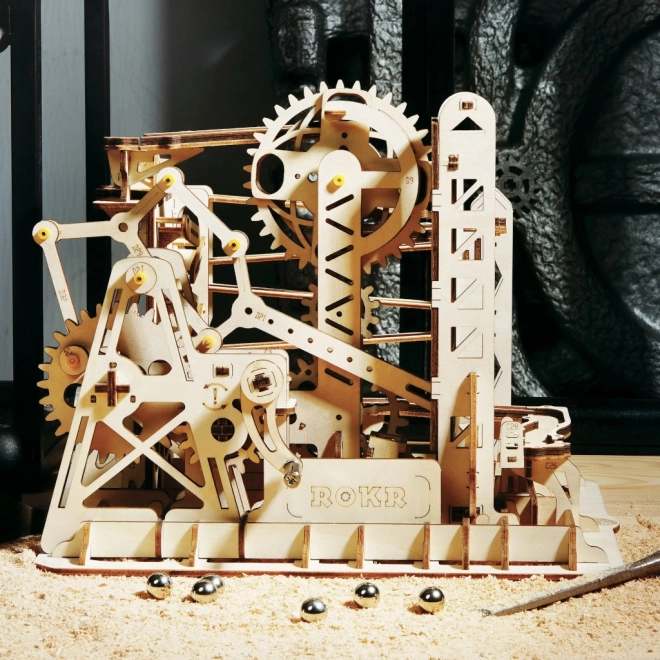 Kuglebane Marble Explorer - 3D træbyggesæt