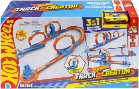 Hot Wheels Track Creator racerbane – tre loops