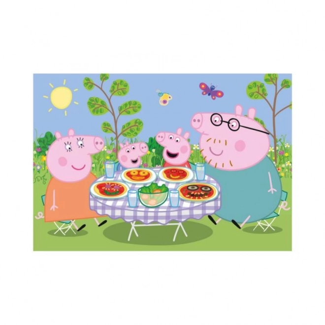 Peppa Pig: På ferie puslespil