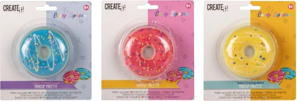 Make-up-sæt DONUT CANDY med øjenskygger og lipgloss