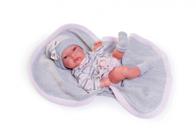 Antonio Juan 60029 TONETA - realistisk babydukke med hele krop i vinyl - 33 cm