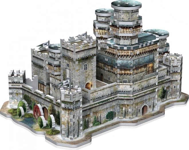 WREBBIT 3D puslespil Game of Thrones: Winterfell 910 brikker